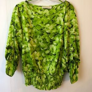 Your lucky shirt! Design four leaf clover blouse.